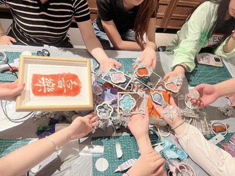 非遗活动助推五育并举—— 悟空体育国贸专业员工党支部开展非遗文化实践活动